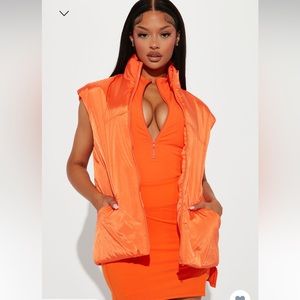 Fashion Nova zoey puffer vest